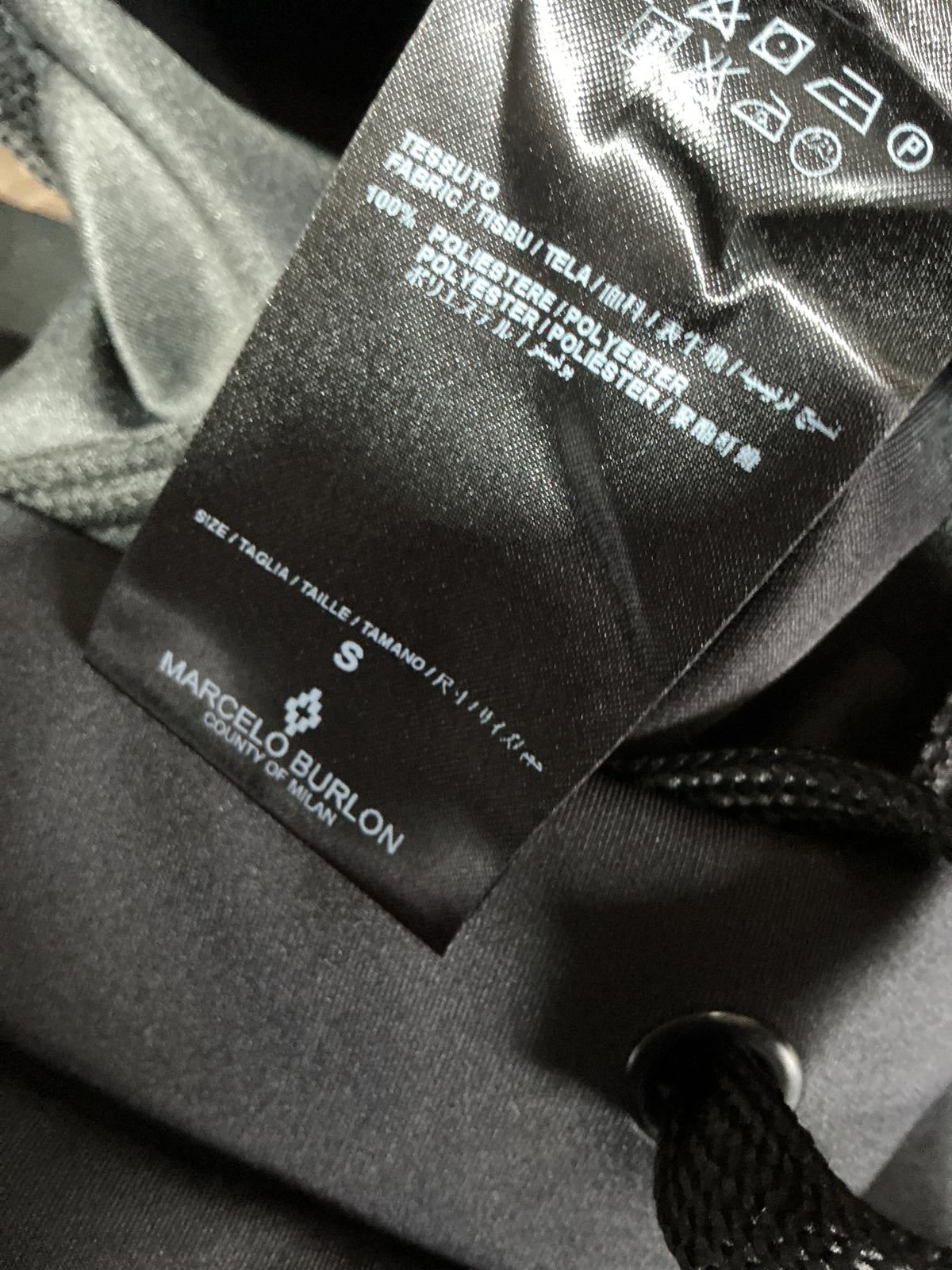 Marcelo Burlon x Kappa Black Track Pants Size Regular Small