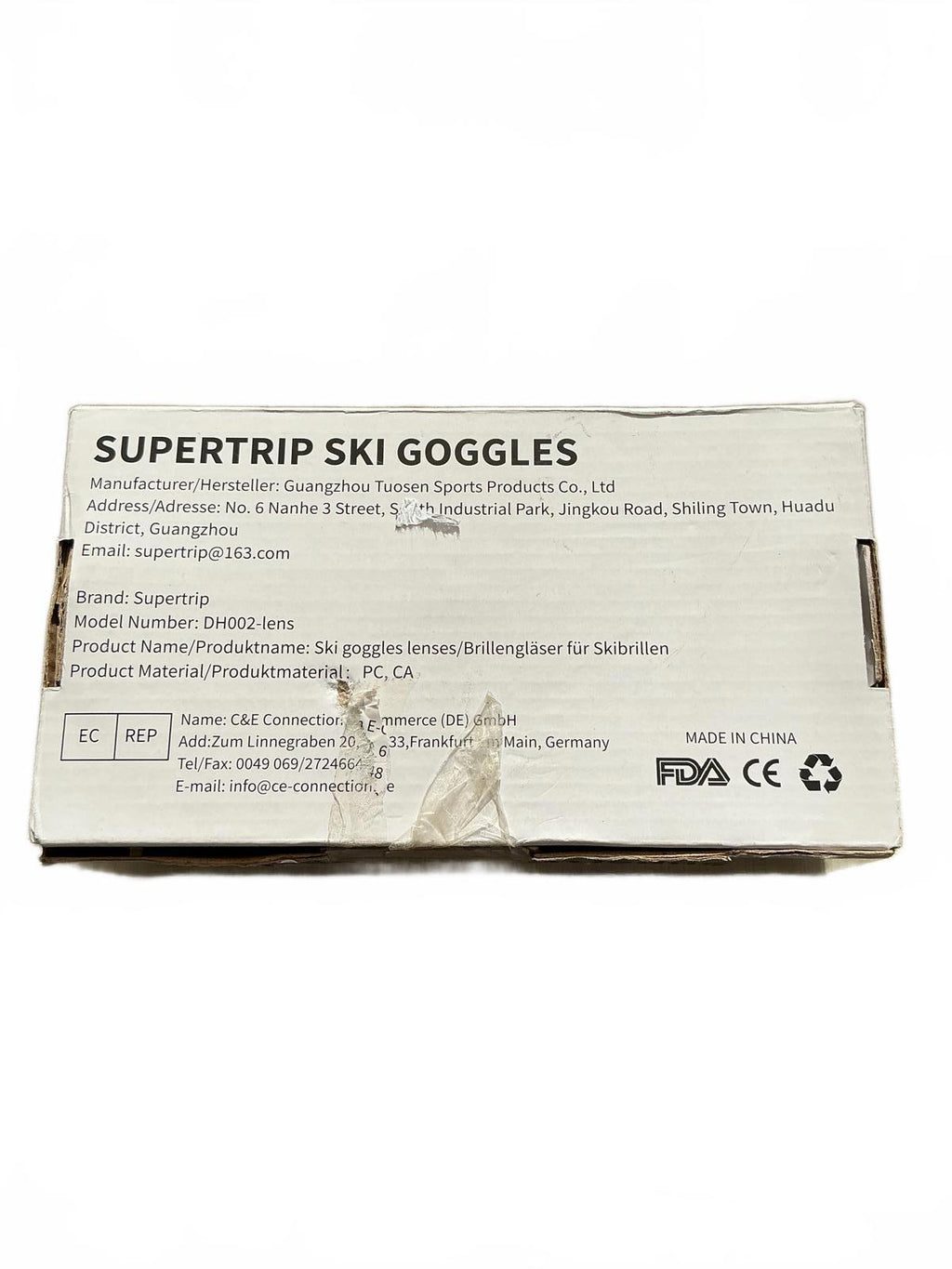Supertrip Magnetic Ski Goggles Lenses - Universal Size