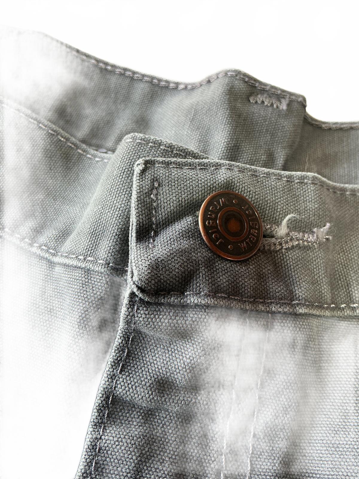 Wrangler Carpenter Shorts 38 Grey Durable Cotton Workwear Style