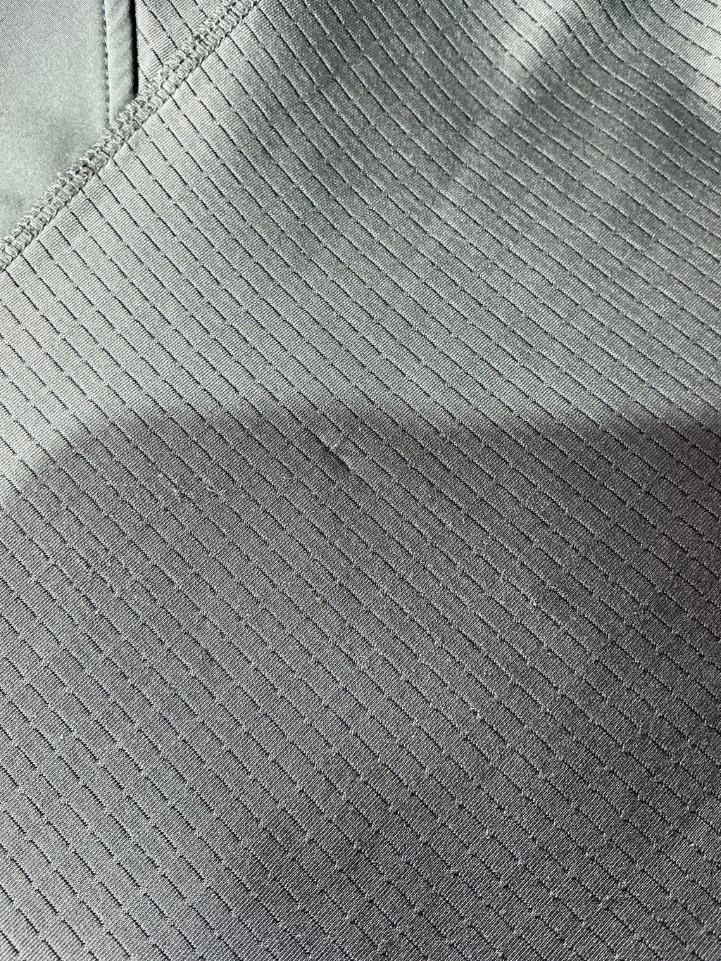 Monterrain Men's Grey Long Sleeve Quarter Zip Pullover Top Size Medium