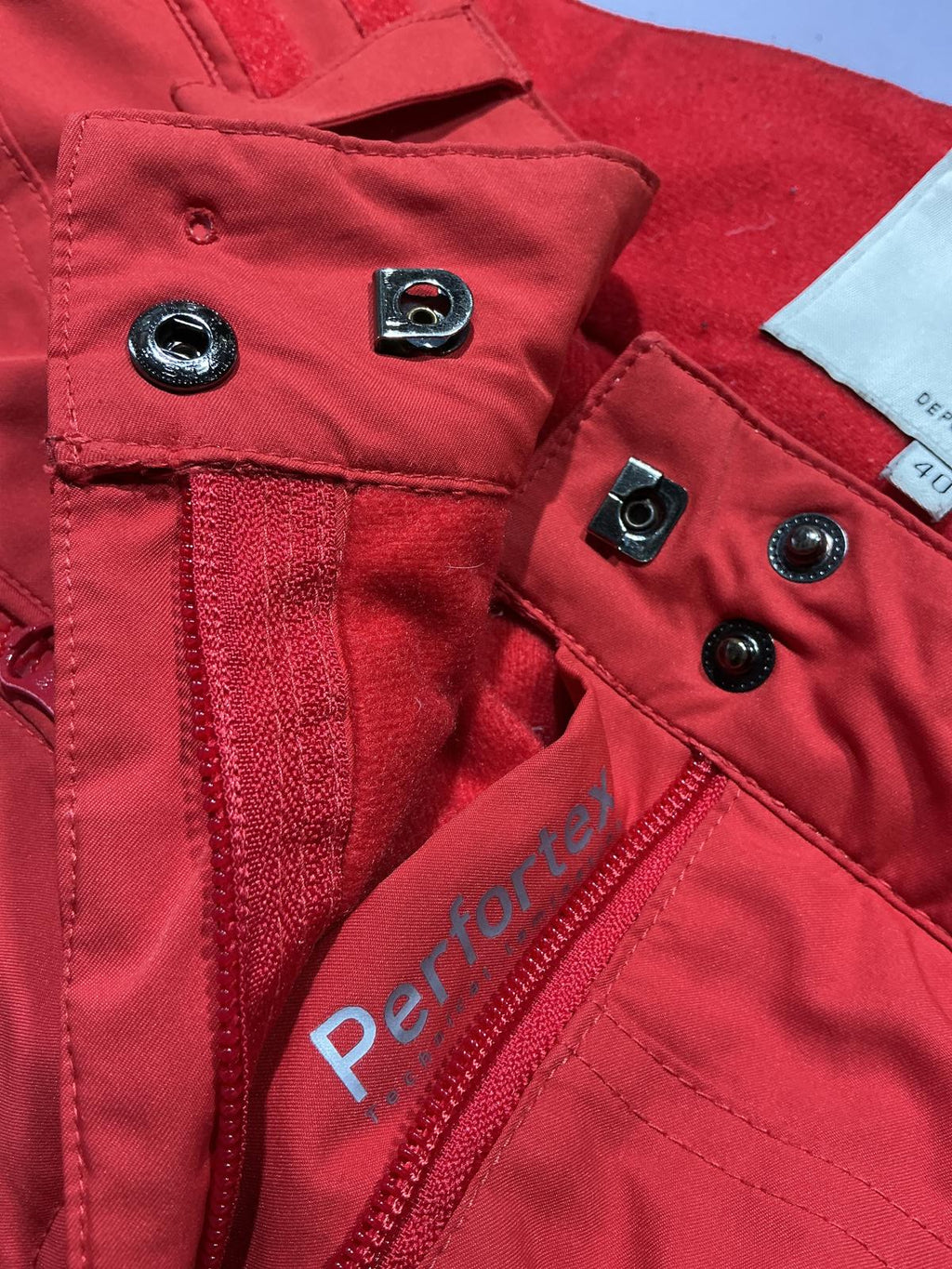 Fusalp Ladies Red Ski Trousers Size 12