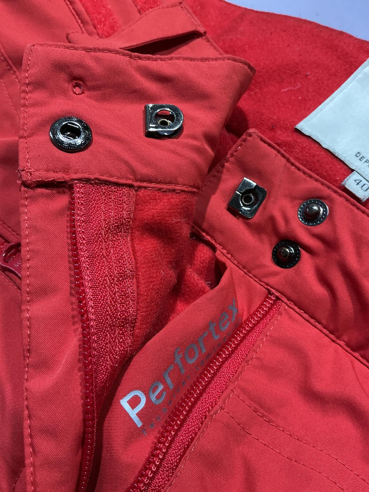 Fusalp Ladies Red Ski Trousers Size 12