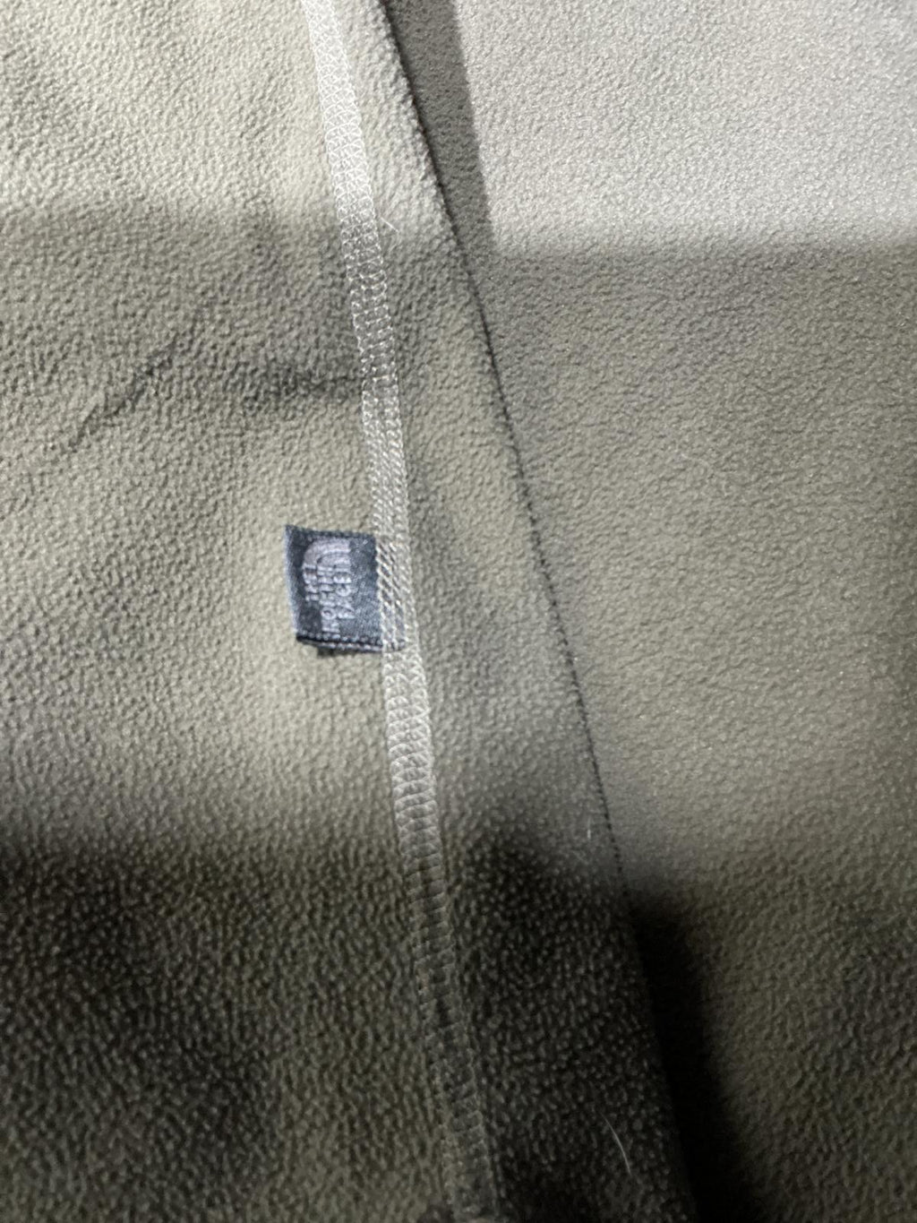 The North Face Olive Green Fleece Hiking Pullover