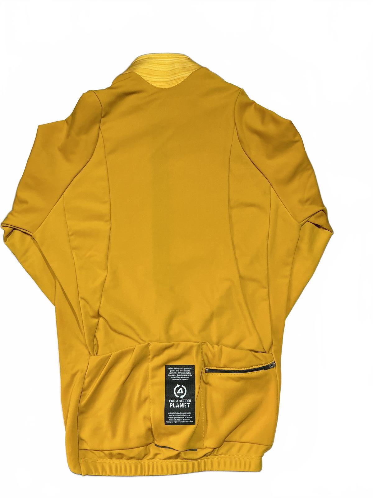 Akita Men's Mustard Yellow Cycling Jersey Size Regular Xs
