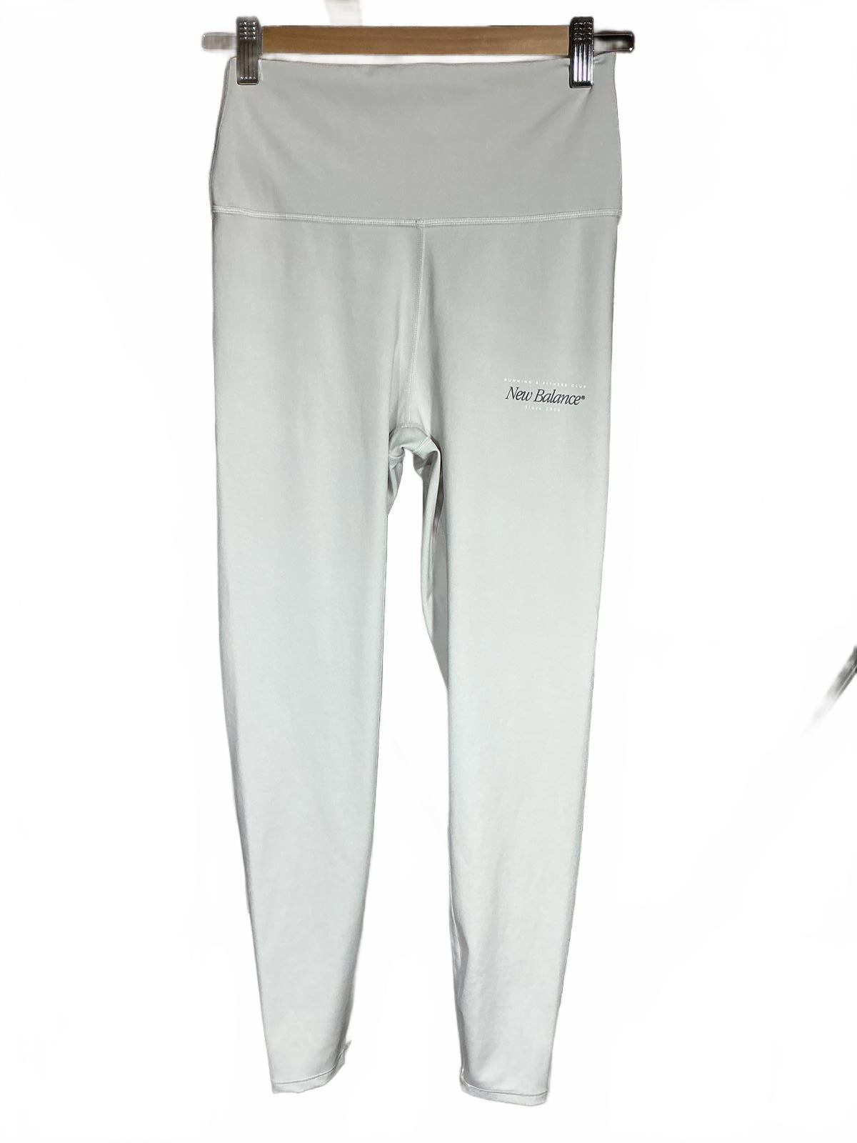 New Balance Women's White High-Waisted Leggings