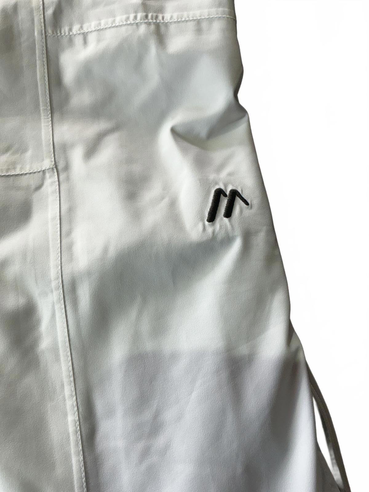Maier White Waterproof Insulated Ski Pants Size 18 Winter Snow Trousers