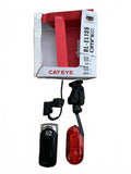 Cateye HL-EL135 Omni 5 Bicycle Light Set with Mounts - Compact Size