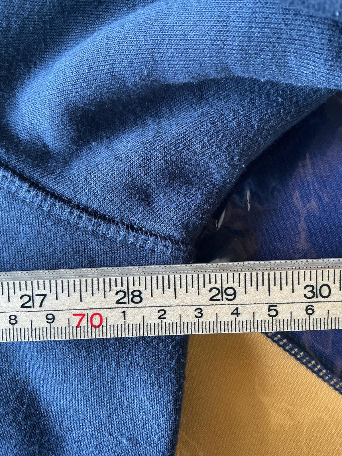 Men's Regular 3Xl Blue Zip Hoodie & 4XL V-Neck Sweater Set Comfortable Casual