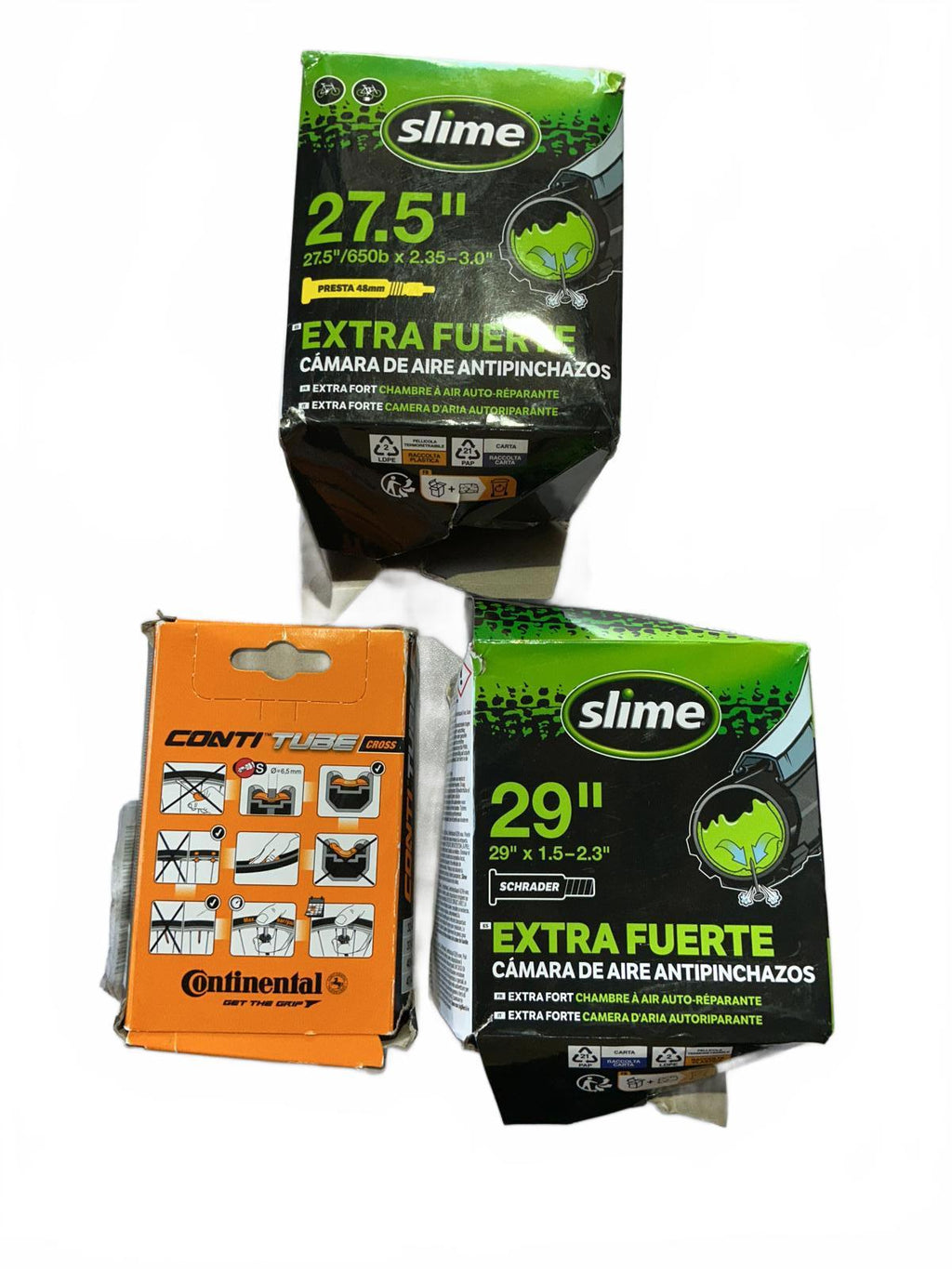 Slime Extra Strong Self-Sealing Bicycle Tubes 27.5" & 29" Sizes