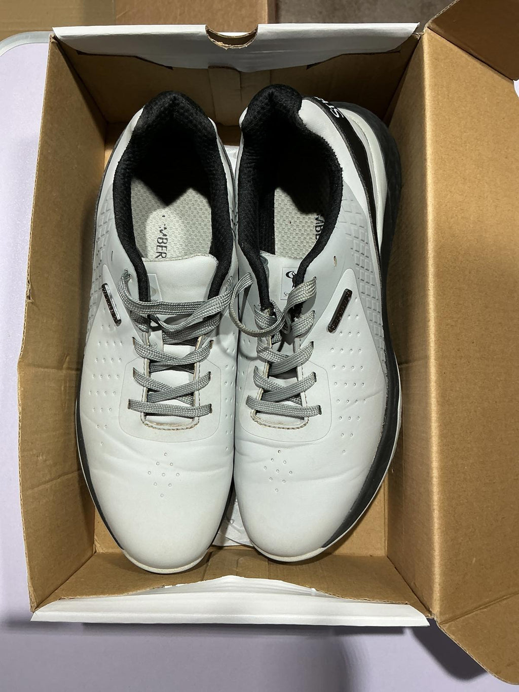 Stromberg Spector Grey Golf Shoes Size 8