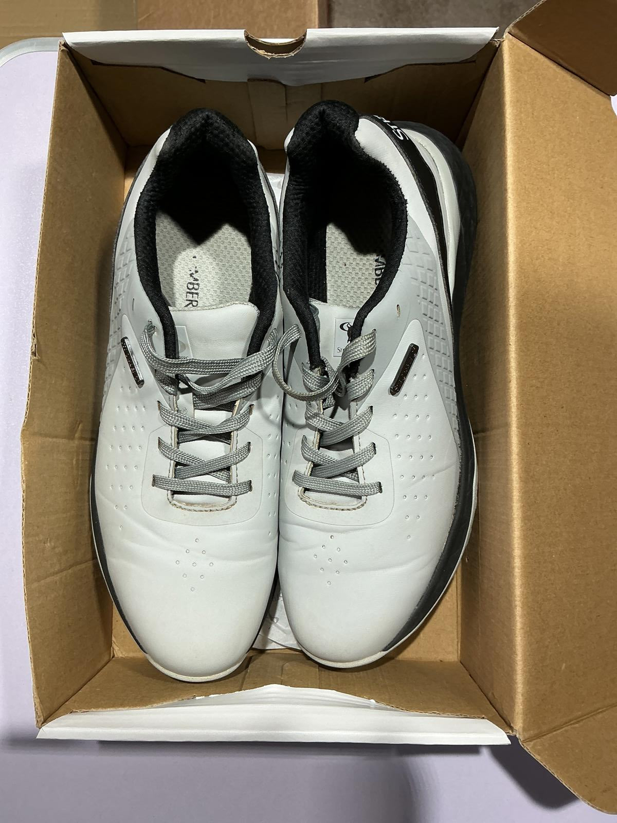 Stromberg Spector Grey Golf Shoes Size 8