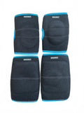 Eulamit Protective Knee and Elbow Pads Set Size S Black Blue