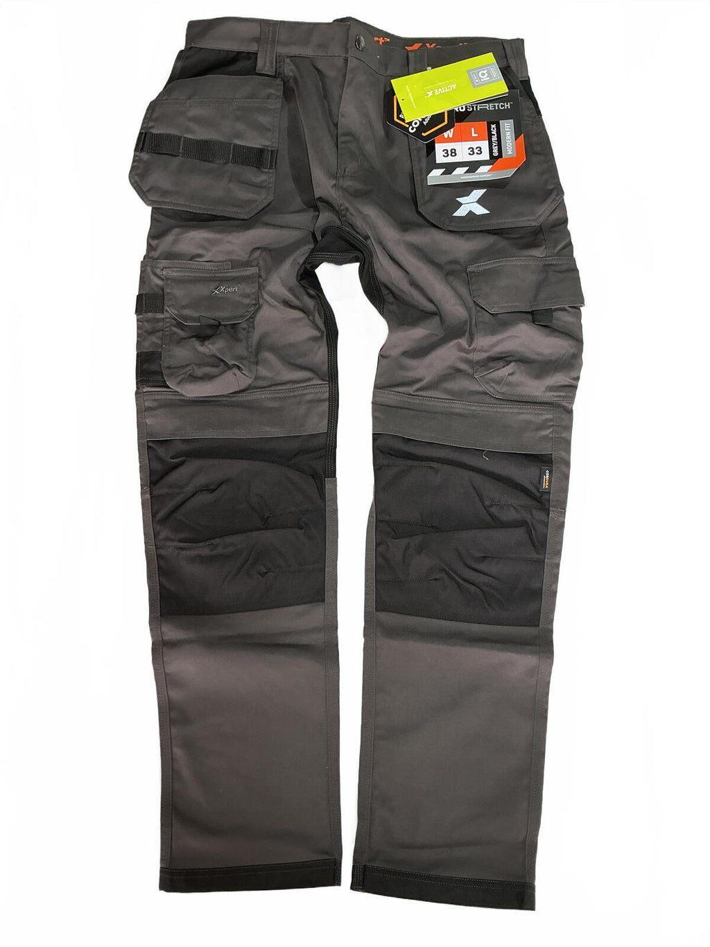 XPert Workwear Pro Stretch Trousers Size W38 L33 Durable Work Pants