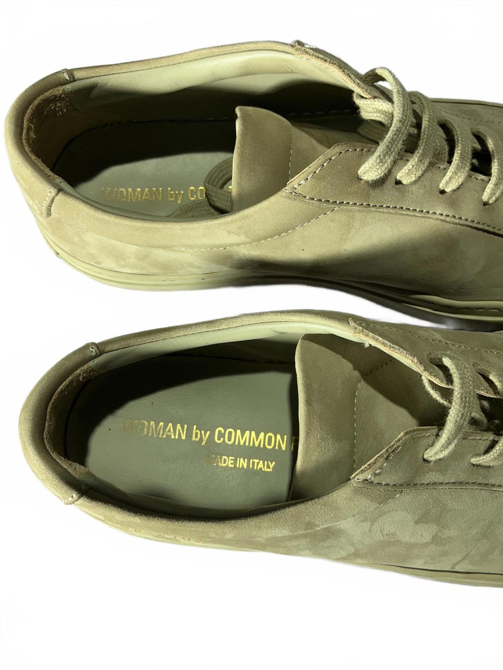 Common Projects Nap Tournament Low Size 4/37 Sneakers Beige Suede Men's Size 38