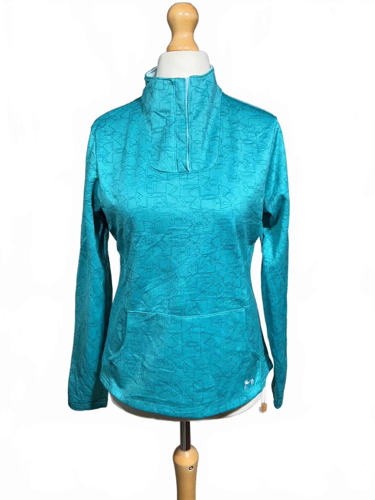 Under Armour Women's Long Sleeve Activewear Top Turquoise Size S