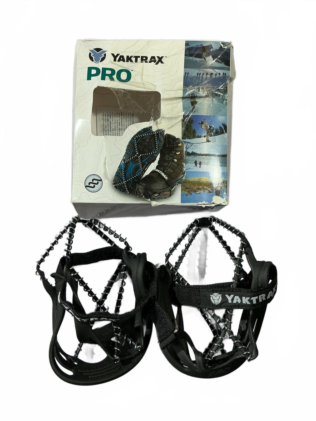 Yaktrax PRO Ice Traction Cleats Size Large 44/46 EU 9-11 UK