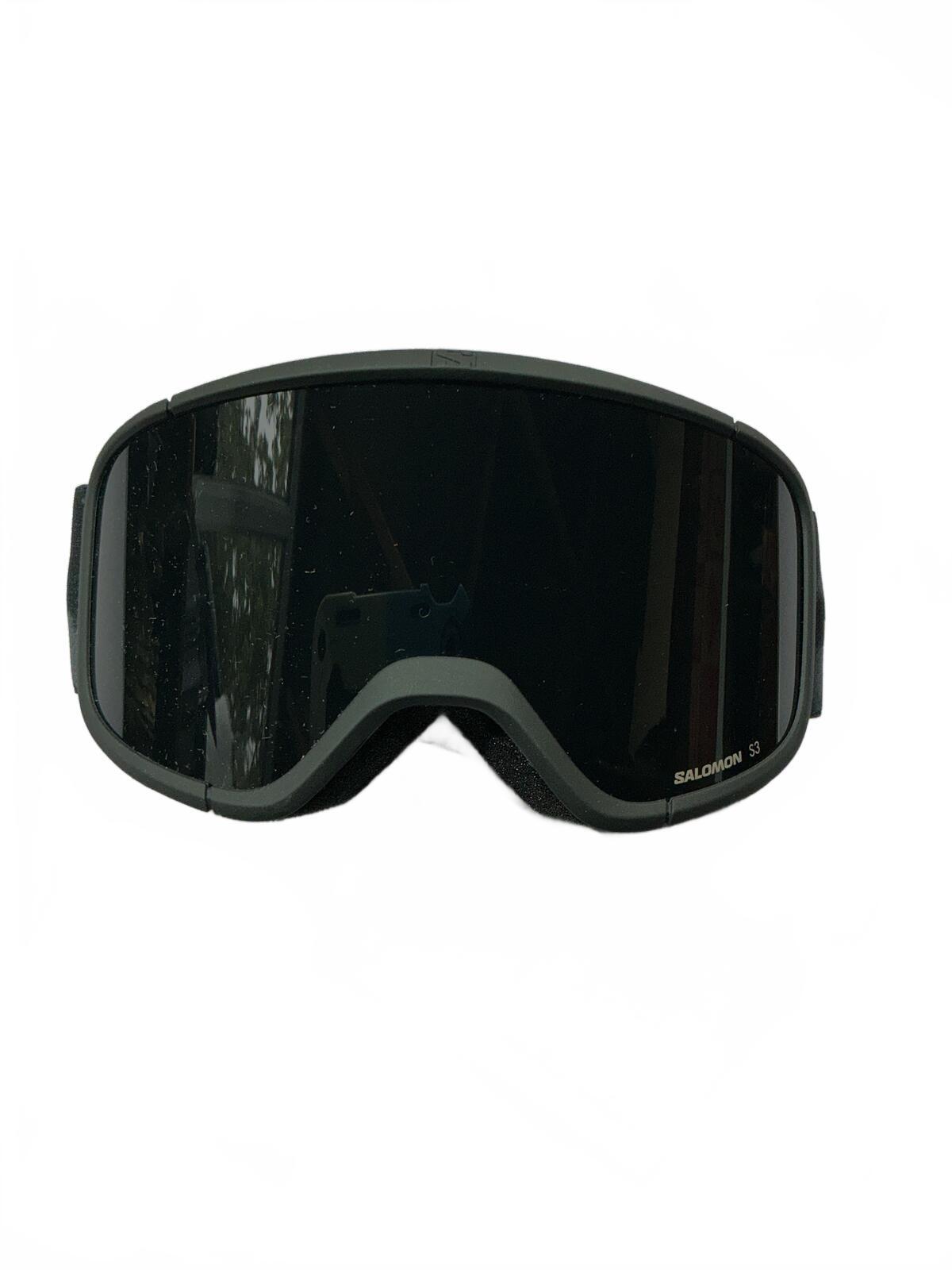 Salomon Aksium 2.0 S Small Black Ski Snowboard Goggles ML Black S3 Lens