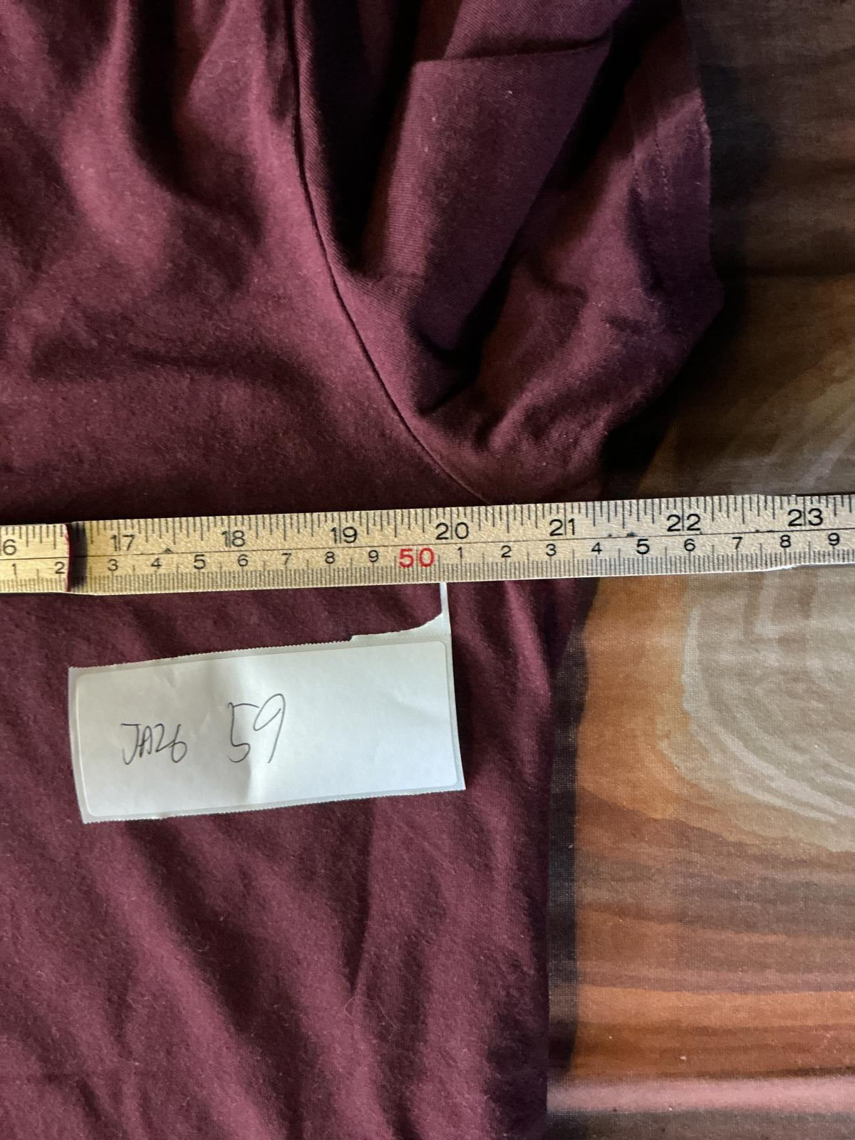 Nautica Men's Burgundy Crew Neck T-Shirt