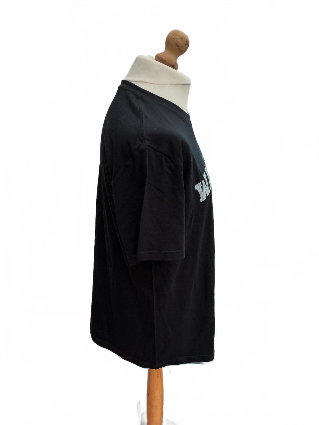 Wanghaf Black T-Shirt Size Regular XL