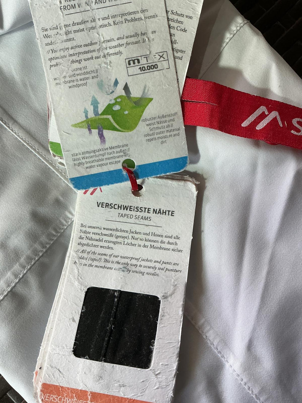 Maier White Waterproof Insulated Ski Pants Size 18 Winter Snow Trousers