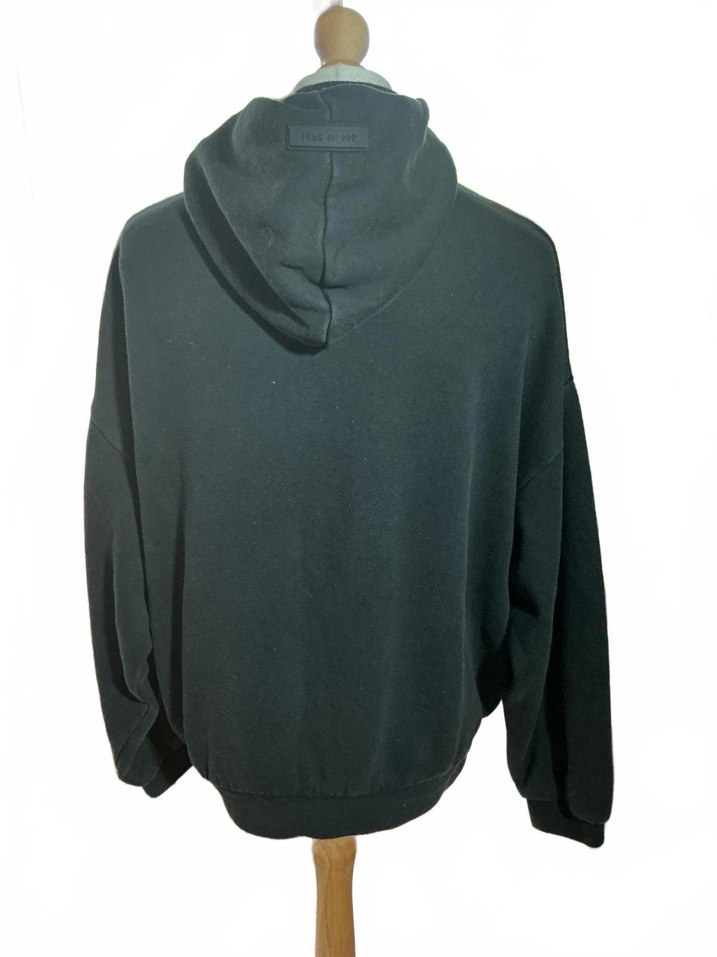 Fear Of God Essentials Black Hoodie Sweatshirt Size Regular M