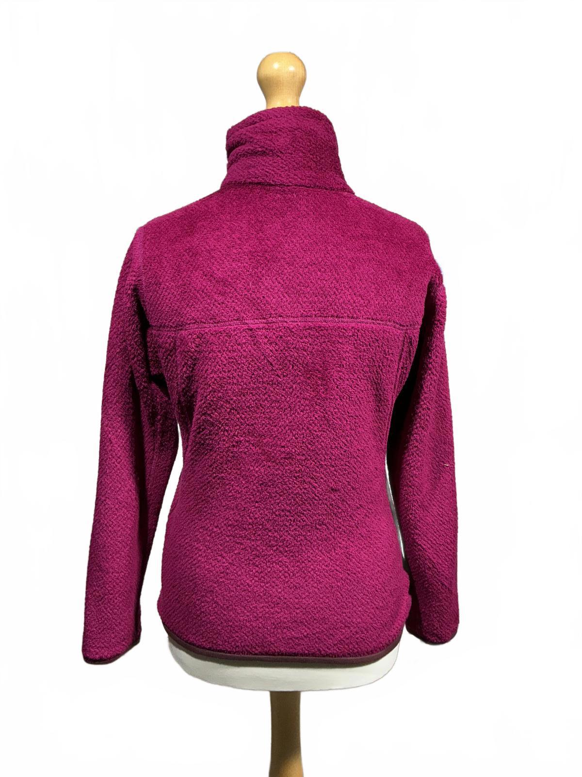 Patagonia Women's Size Small  Purple Fleece Pulleover Jacket Cozy Warm