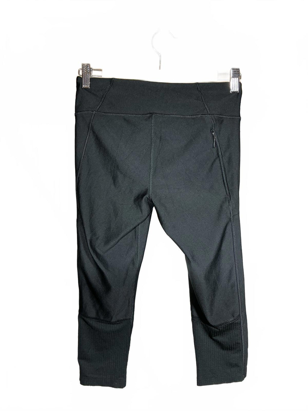 Under Armour Women's Black Running Leggings with Red RUN Logo