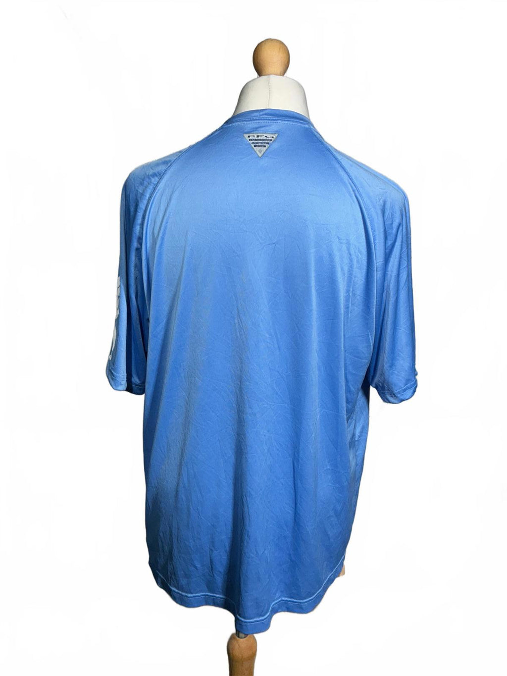 Columbia Men's Short Sleeve Pfg Activewear T-shirt Blue