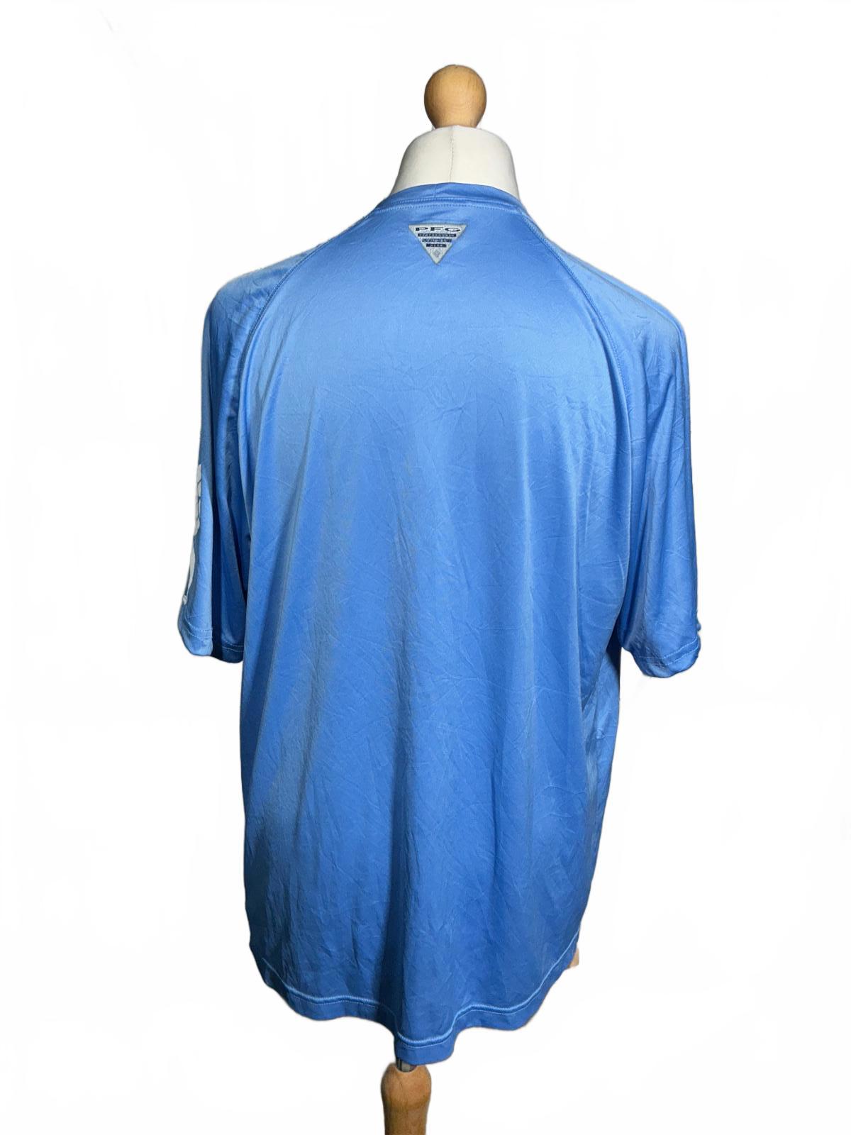 Columbia Men's Short Sleeve Pfg Activewear T-shirt Blue