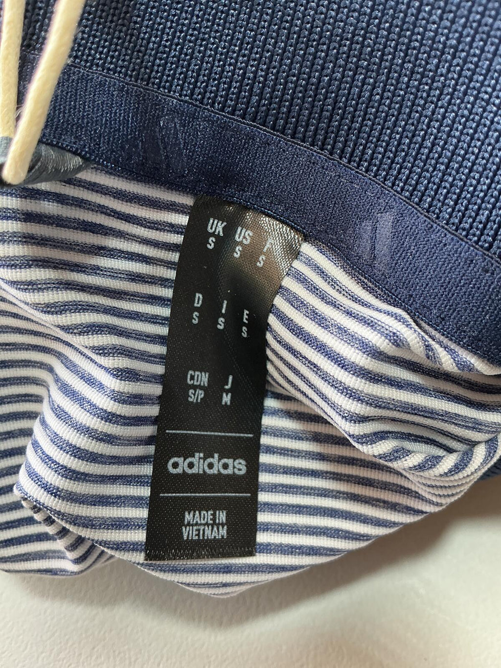 Adidas Men's Polo Shirt Small Light Blue with Navy Collar Golfwear Activewear