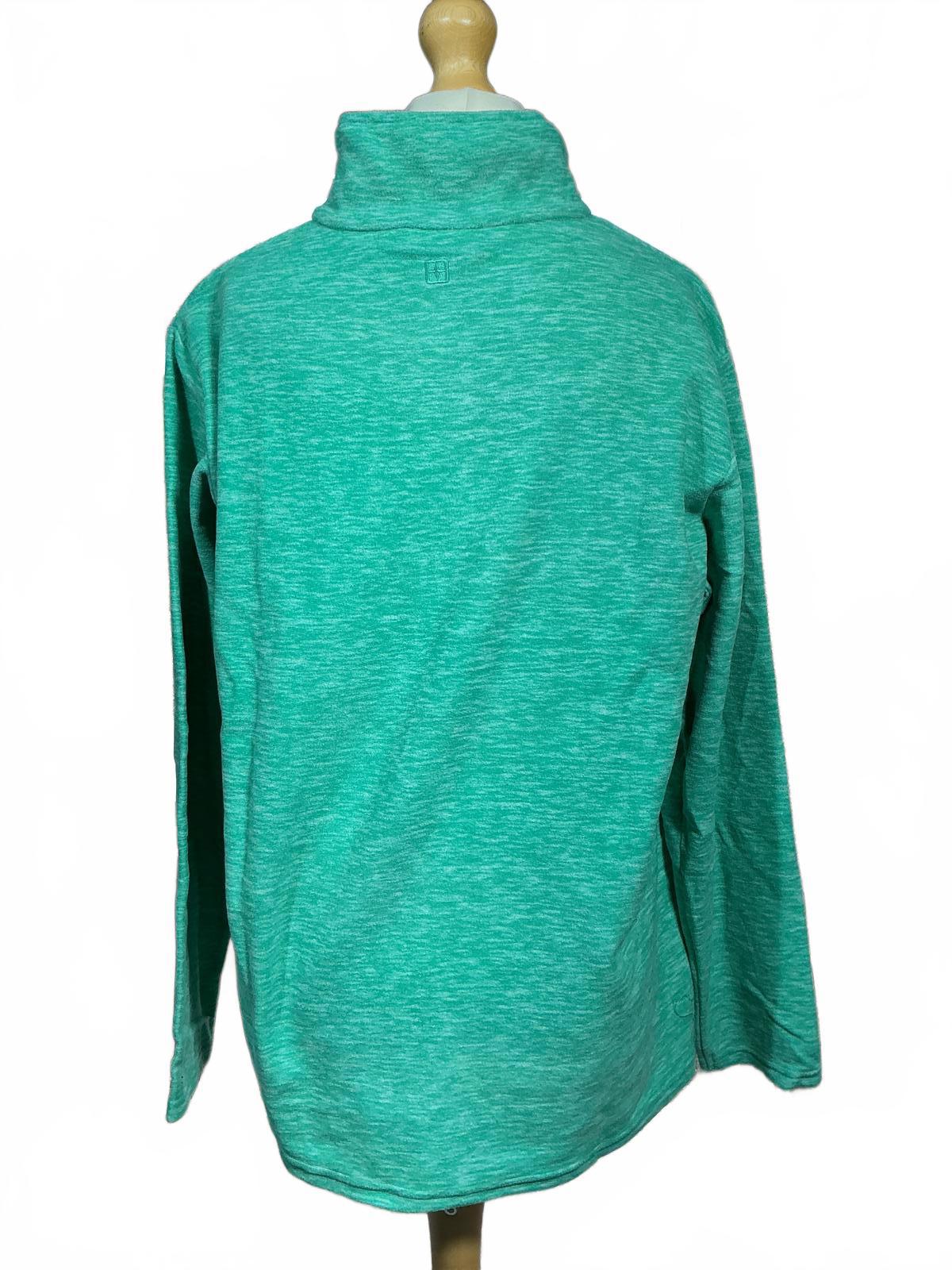 Mountain Warehouse Women's Size 22 Green Quarter Zip Pullover