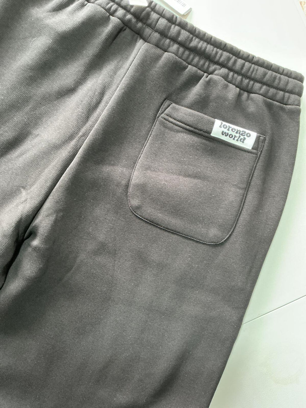 Lorenzo World Black Jogger Trousers Size Regular XL Comfortable Fit