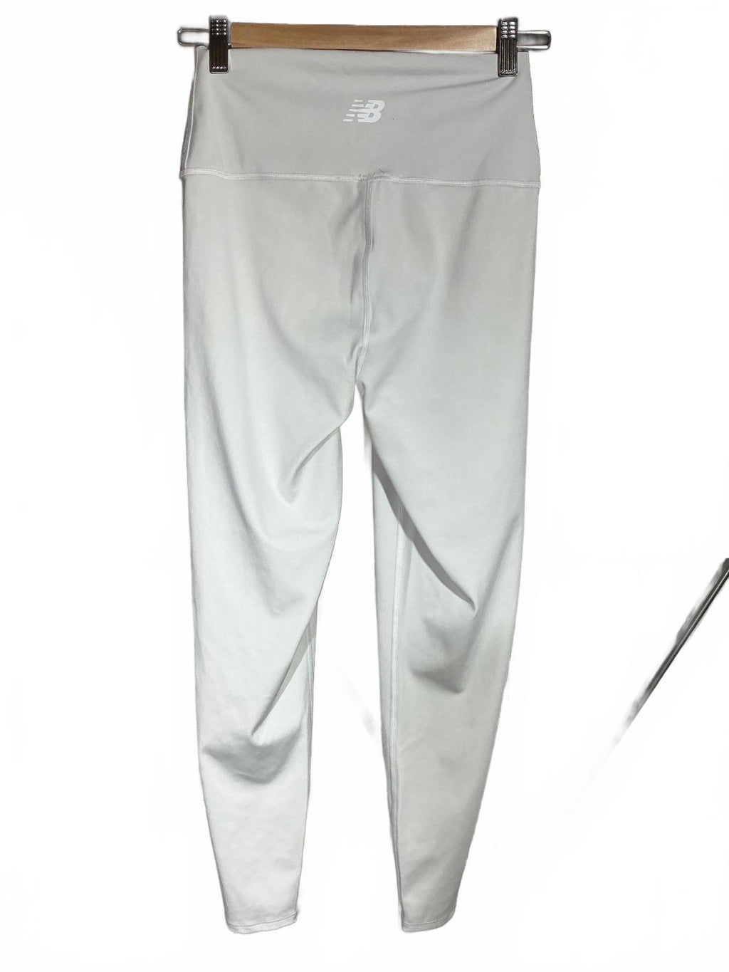 New Balance Women's White High-Waisted Leggings