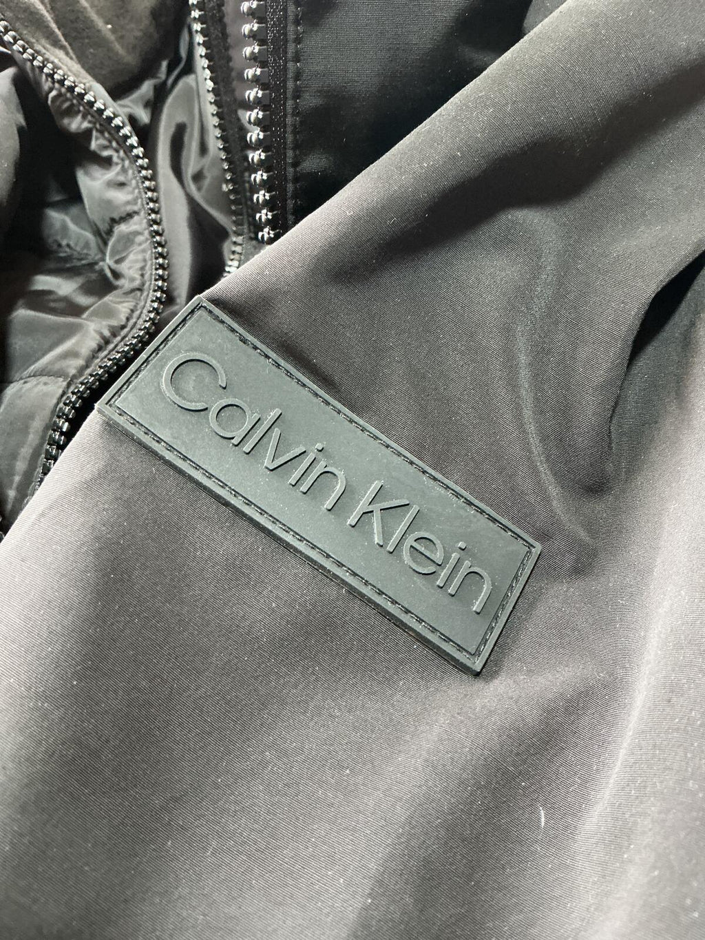 Calvin Klein Ladies Large Black 3in 1  Waterproof Hooded Jacket Outdoor Coat