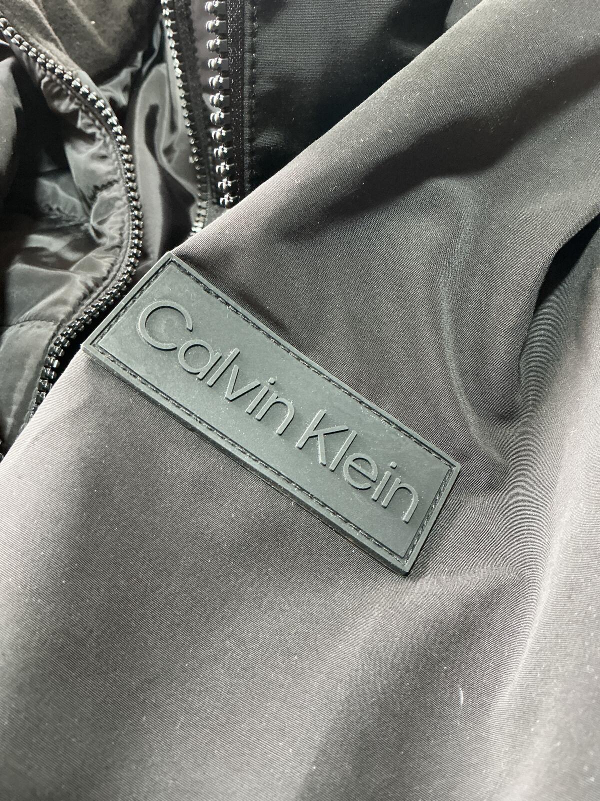 Calvin Klein Ladies Large Black 3in 1  Waterproof Hooded Jacket Outdoor Coat