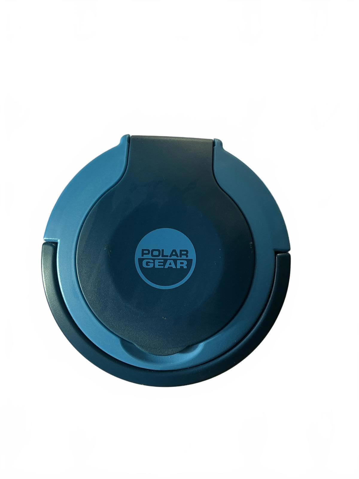 Polar gear Blue and White Portable Food Container with Utensils - Medium Size