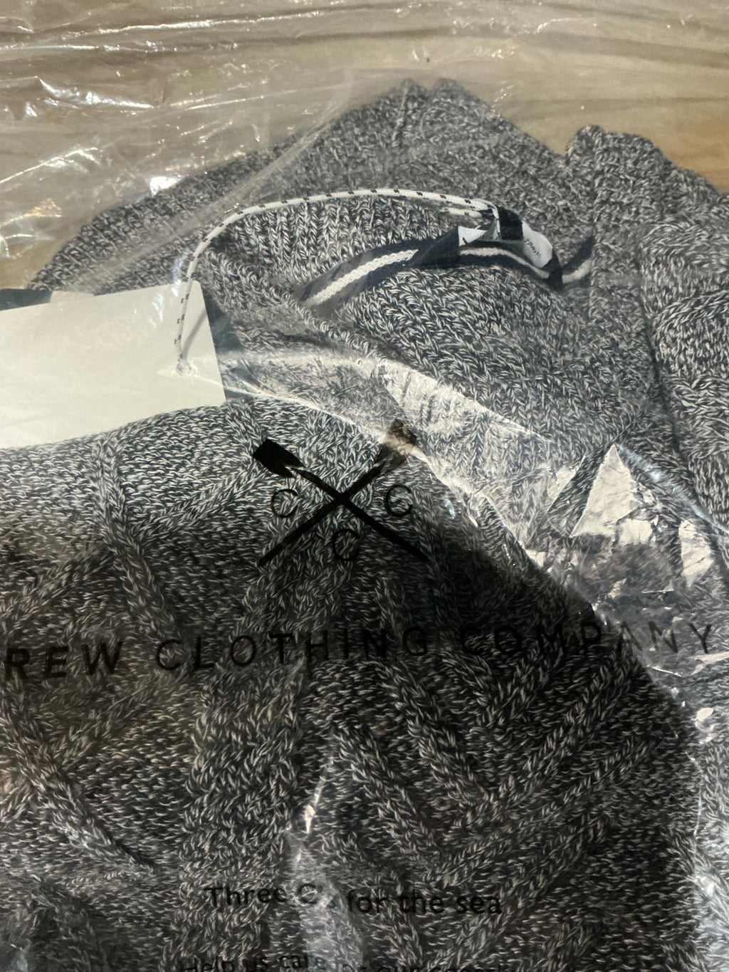 Crew Comapny Men's Grey Crew Neck Sweater