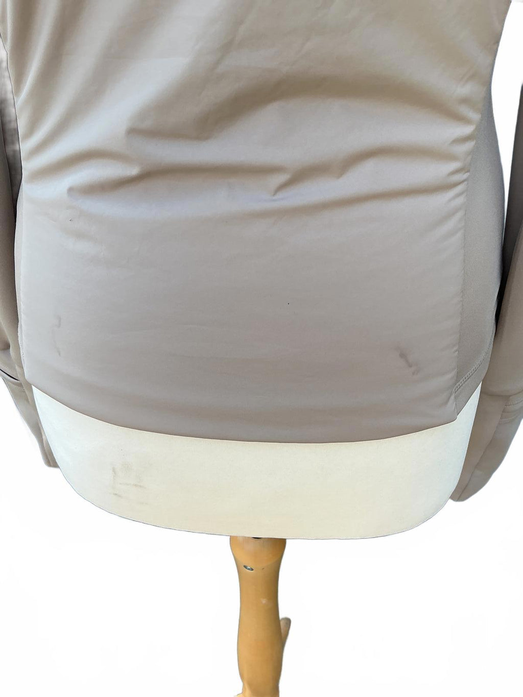 Sweaty Betty Primaloft Women's Beige Hooded Jacket Size Small Activewear