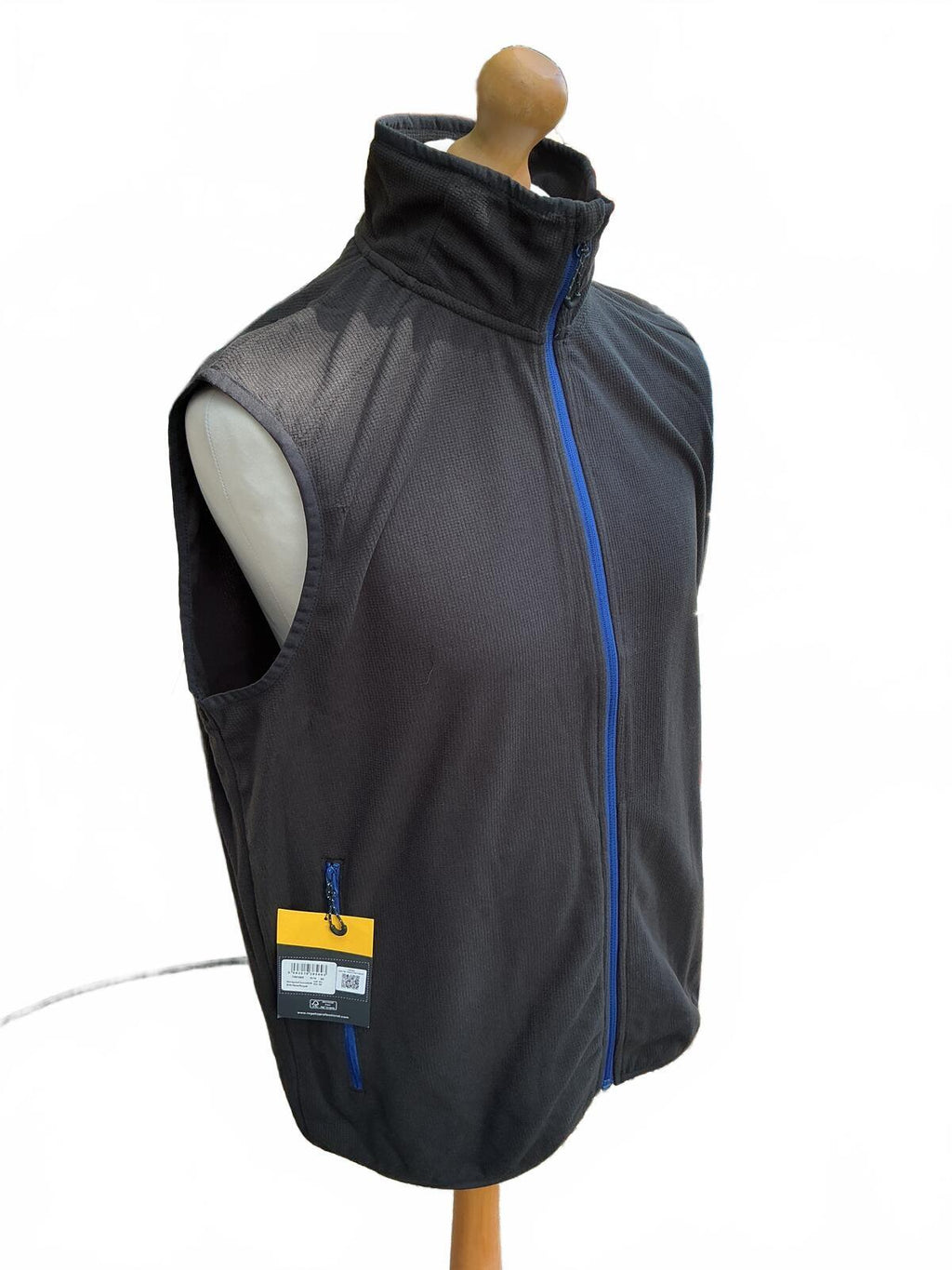 *NEW* Regatta Professional TRF695 Black Blue Fleece Gilet Bodywarmer UK XL