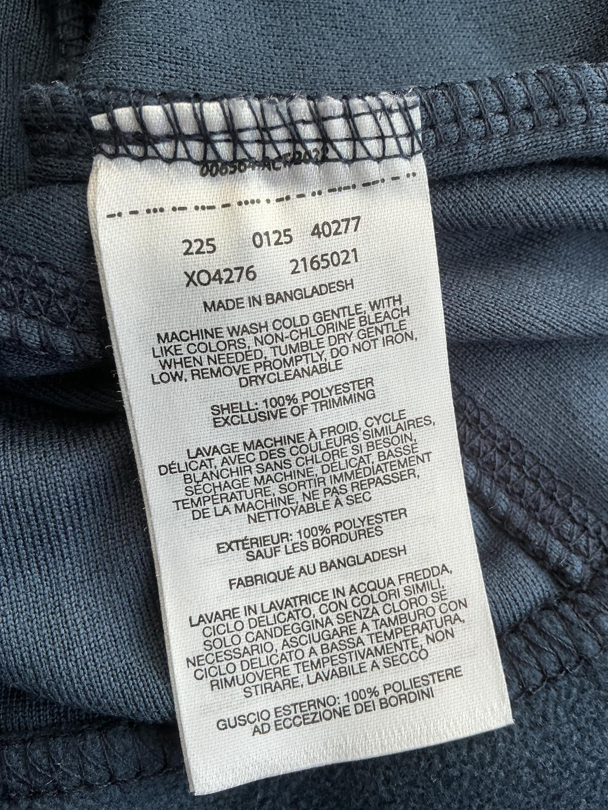 Columbia Navy Blue Half-Zip Fleece Pullover Regular M