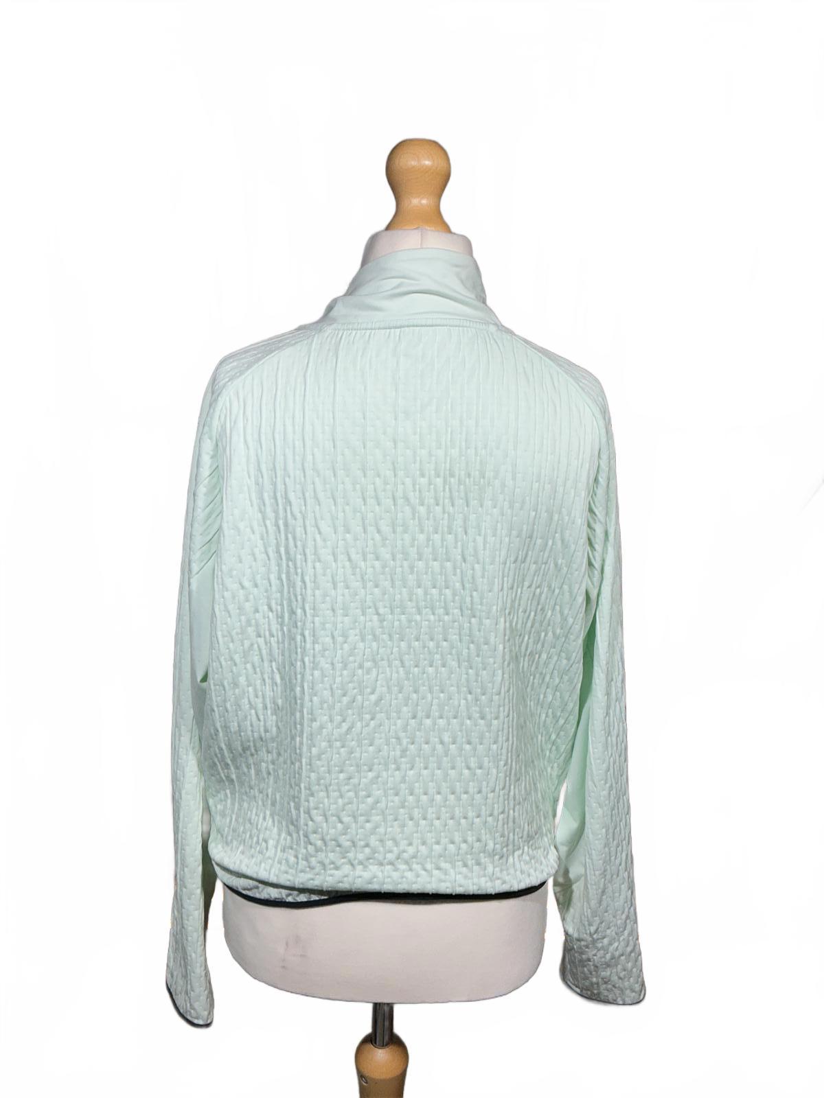 Nike Women's Run Long Sleeve Thermafit Top Light Green Size M