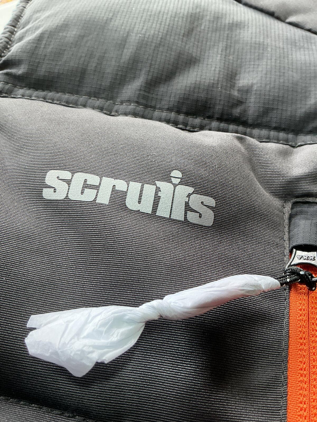 Scruffs Men's Padded Gilet Bodywarmer Vest Size S Black Grey Outdoor