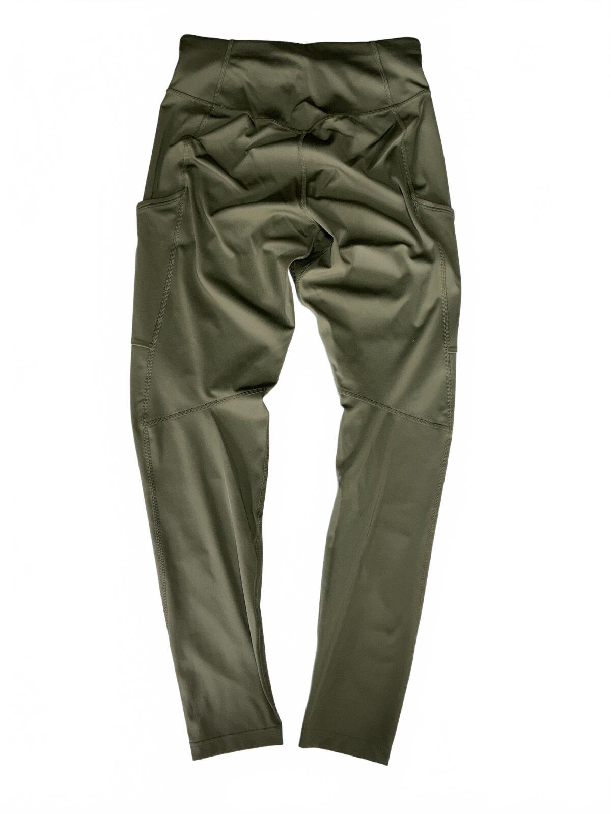 Adidas Terrex Women's Olive Green Activewear/Hiking Leggings Size Regular 12