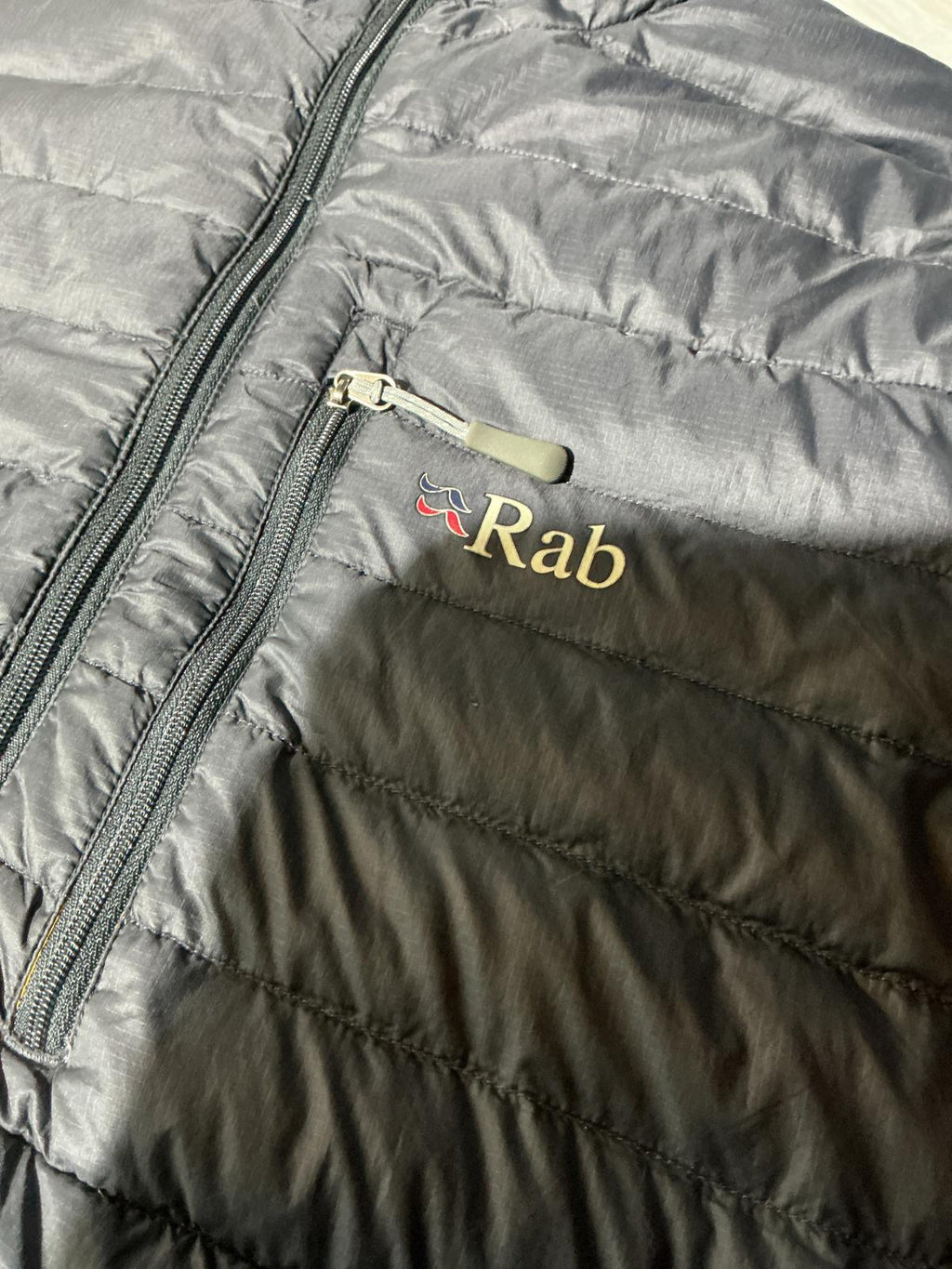 Rab Men's Grey Puffer Jacket