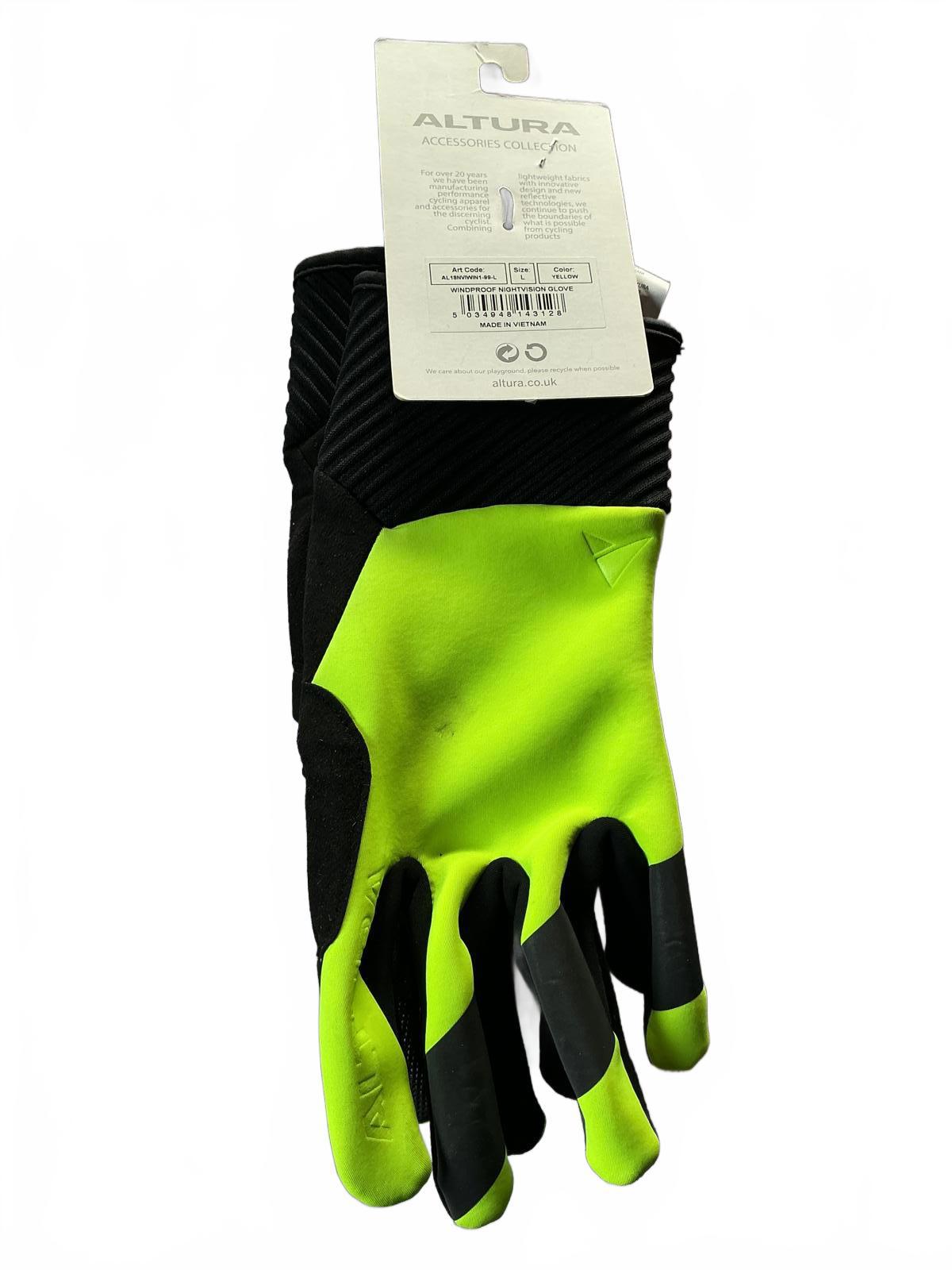 Altura Nightvision Cycling Gloves Size Large