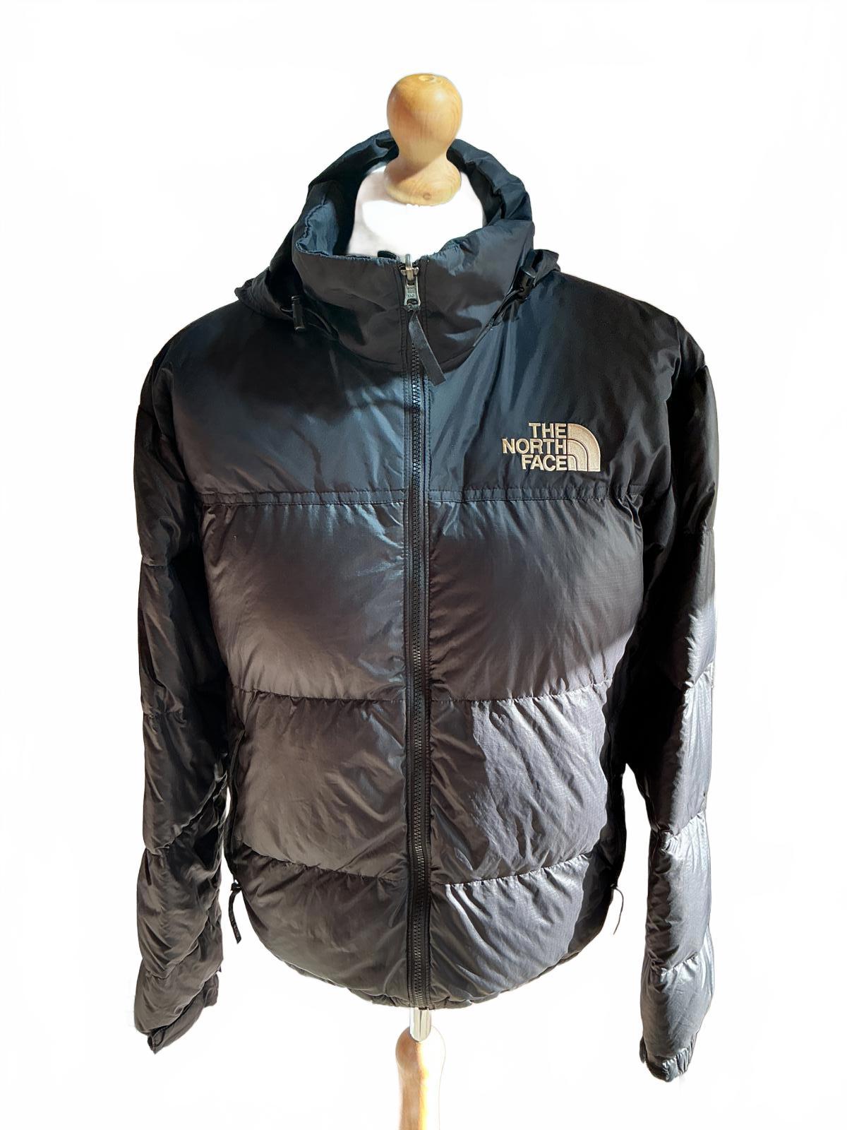 The North Face Men's Black Puffer Jacket with Hood