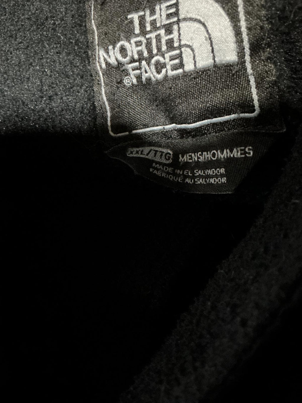 The North Face Men's Black Fleece Jacket with Zip Pockets