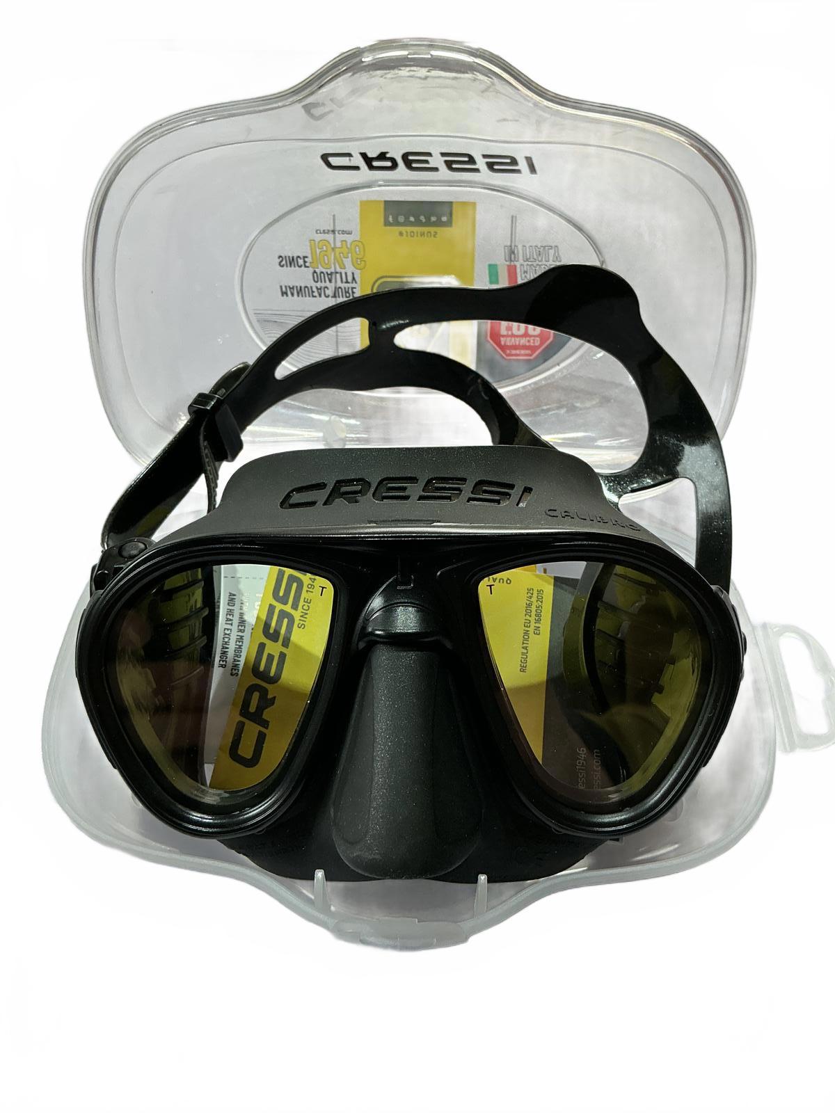Cressi Calibro Diving Mask with Advanced Fog Reducer Size Medium