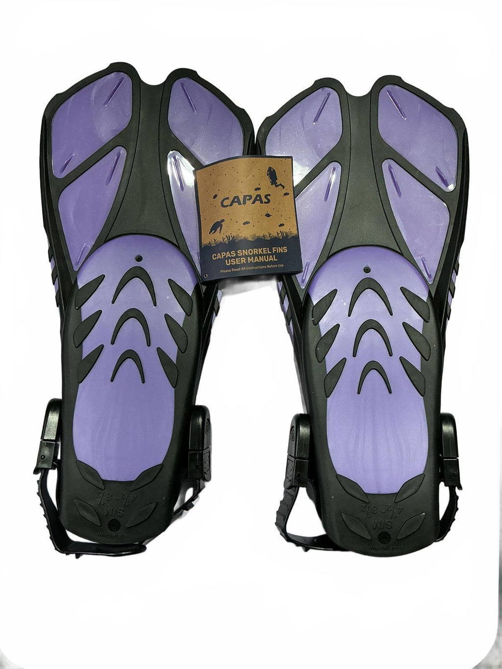 CAPAS Snorkel Fins Size S/M 4½ - 8½