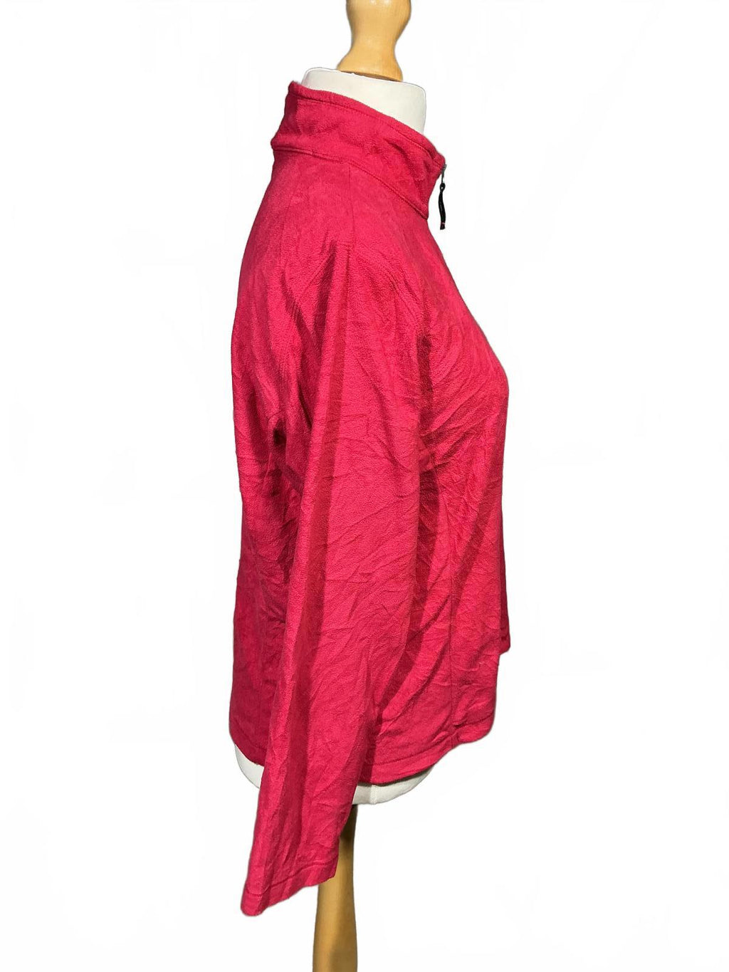 Mississippi Valley Realtors Red Women's Fleece Jacket Half Zip